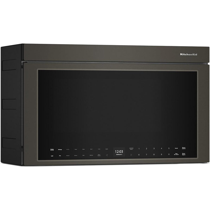  KitchenAid 30-inch, 1.1 cu. ft. Over-the-Range Microwave Oven with Air Fry Technology YKMMF530PBE IMAGE 5