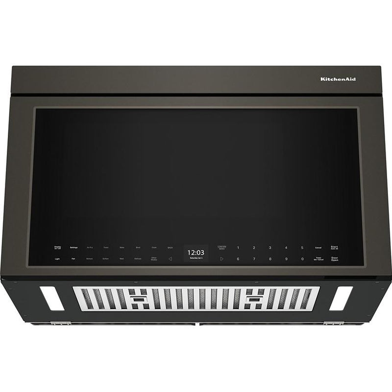  KitchenAid 30-inch, 1.1 cu. ft. Over-the-Range Microwave Oven with Air Fry Technology YKMMF530PBE IMAGE 6