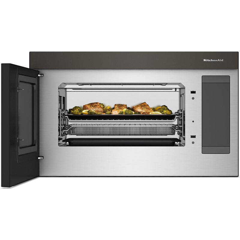  KitchenAid 30-inch, 1.1 cu. ft. Over-the-Range Microwave Oven with Air Fry Technology YKMMF530PBE IMAGE 8