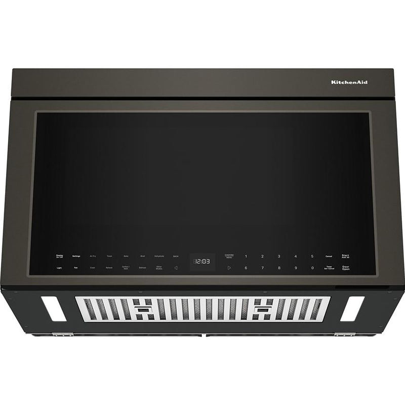  KitchenAid 30-inch, 1.1 cu. ft. Over-the-Range Microwave Oven with Air Fry Technology YKMMF730PBE IMAGE 5