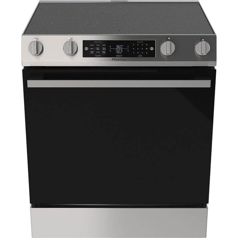  Hisense 30-inch Slide-in Electric Range with Air Fry & Steam Clean HFE3502CAS IMAGE 2