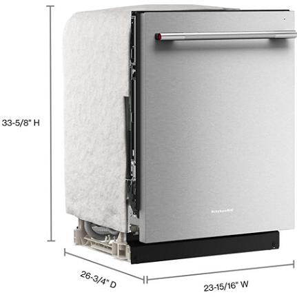  KitchenAid 24-inch Built-in Dishwasher with 30+ Total Wash Jets KDTS224SPS IMAGE 4