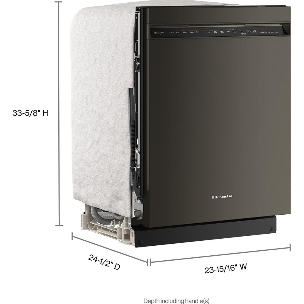 KitchenAid 24-inch Built-in Dishwasher with Third Level Jet Rack KDFS324SBE IMAGE 6