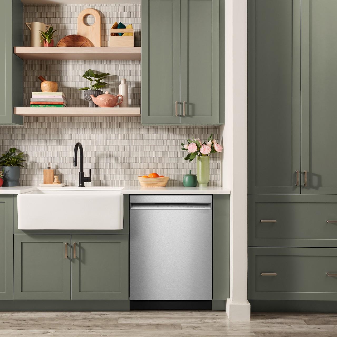  KitchenAid 24-inch Built-in Dishwasher with Third Level Jet Rack KDFS324SPS IMAGE 12