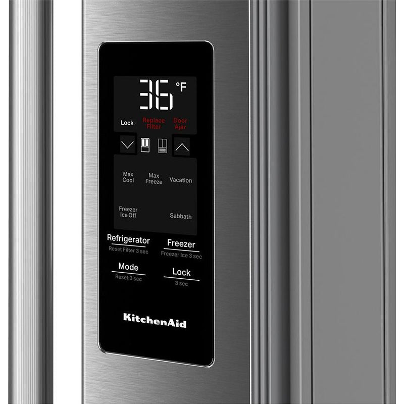  KitchenAid 36-inch French 3-Door Refrigerator KRFF336SPS IMAGE 6