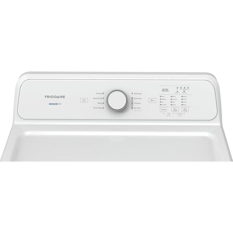  Frigidaire 7 Cu. Ft. Electric Dryer FLVE700CAW IMAGE 3