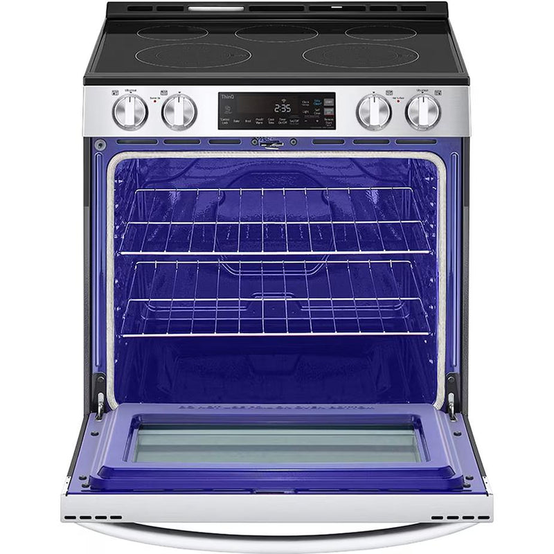  LG 30-inch Slide-in Smart Electric Range with Wi-Fi LSEL6331XE IMAGE 5