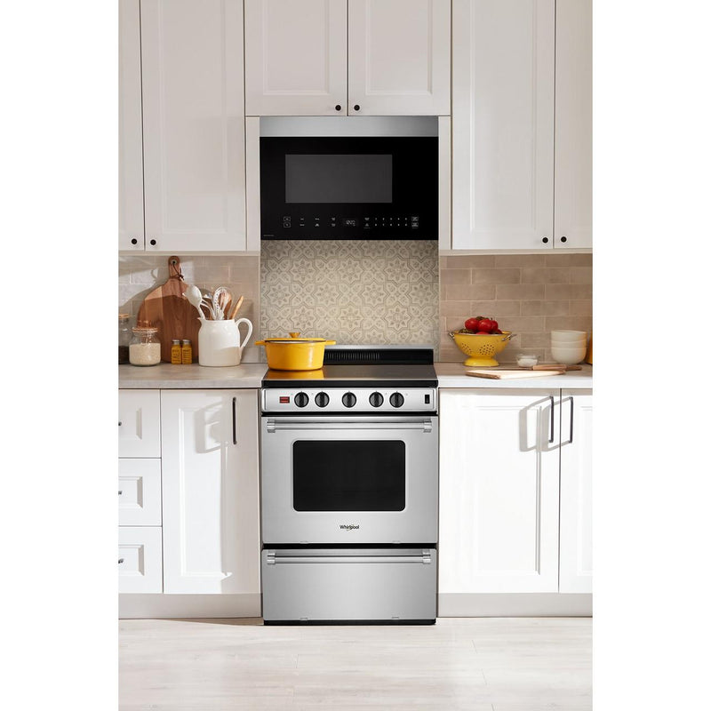  Whirlpool 24-inch, 1.4 cu. ft. Over-the-Range Microwave UMMS5024SS IMAGE 12