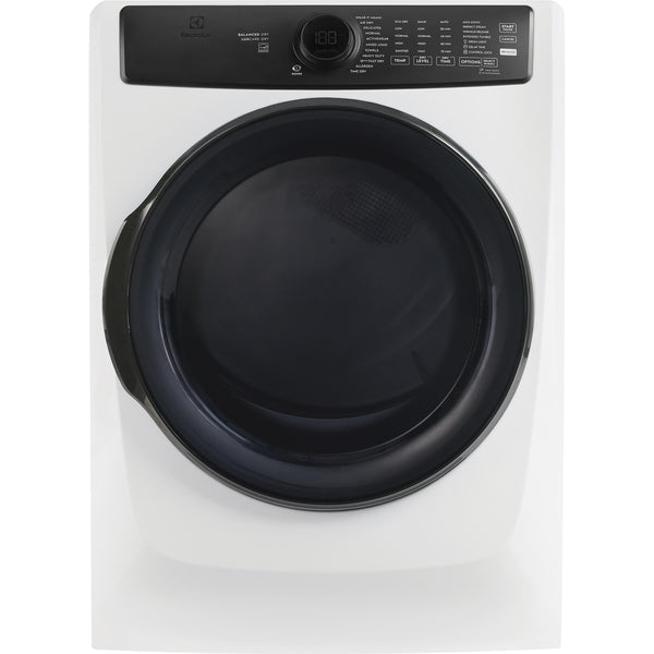  Electrolux 8.0 cu. ft. Front Load Perfect Steam™ Gas Dryer with Balanced Dry™ ELFG7738MW IMAGE 1