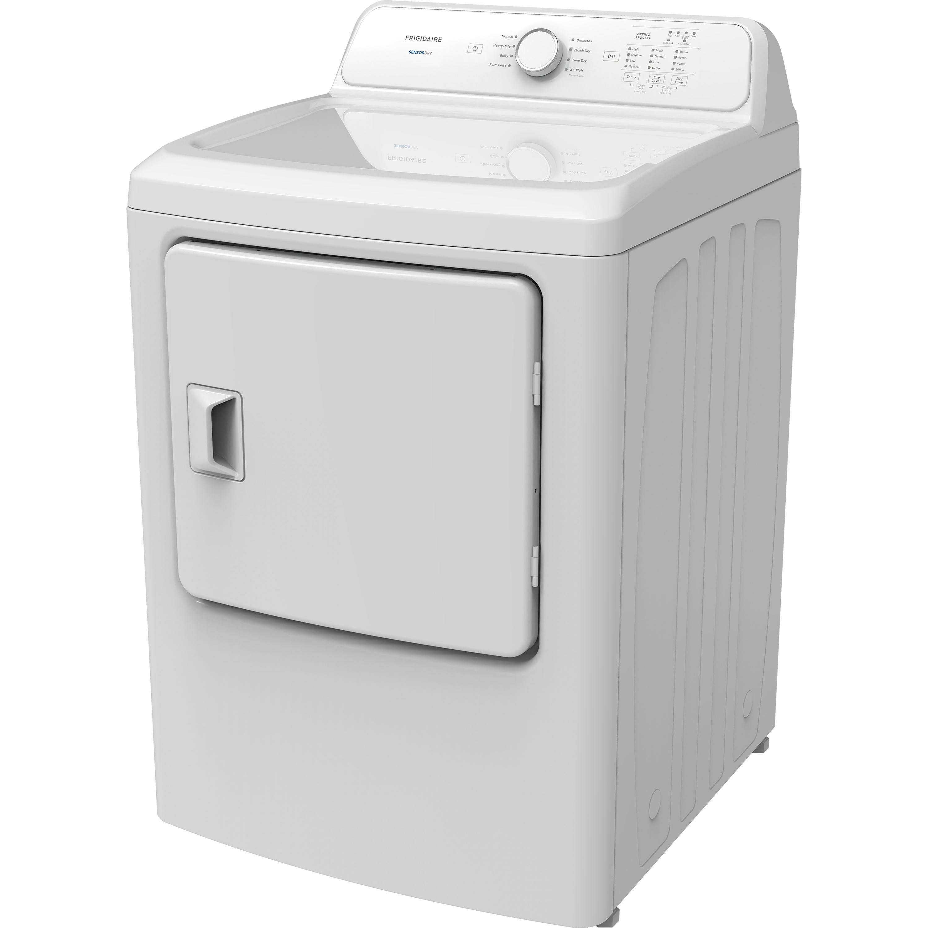  Frigidaire 7 Cu. Ft. Gas Dryer with SENSORDRY™ FLVG7000AW IMAGE 2