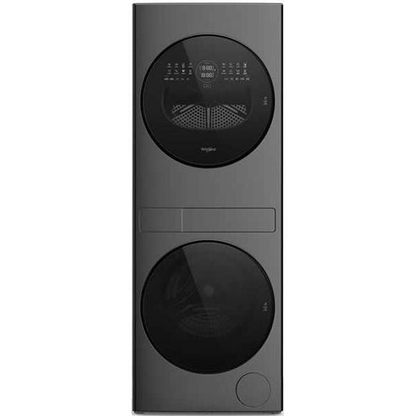  Whirlpool 24-in Compact Front Load Ventless Heat Pump Laundry Tower YWFH5424SJ IMAGE 1