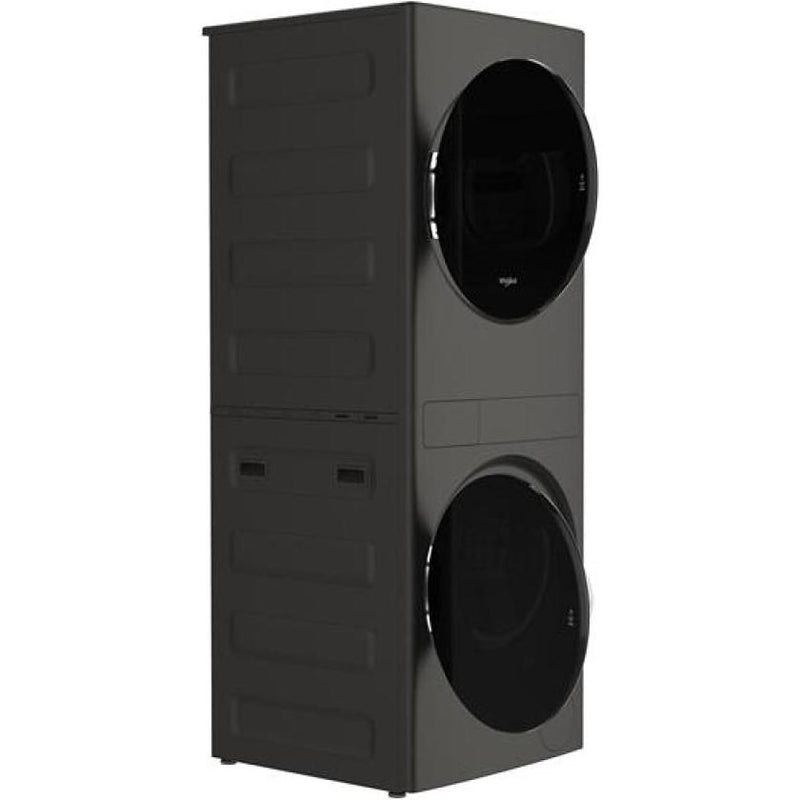  Whirlpool 24-in Compact Front Load Ventless Heat Pump Laundry Tower YWFH5424SJ IMAGE 3