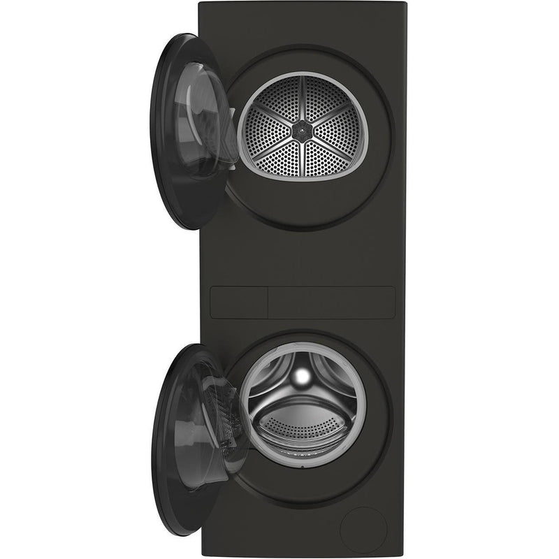  Whirlpool 24-in Compact Front Load Ventless Heat Pump Laundry Tower YWFH5424SJ IMAGE 4