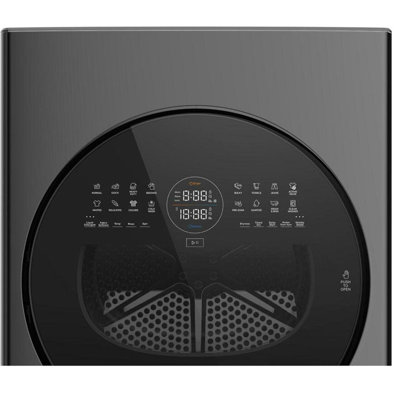  Whirlpool 24-in Compact Front Load Ventless Heat Pump Laundry Tower YWFH5424SJ IMAGE 6