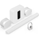  Sonos Sonos Ace + Arc Ultra + Sub 4 + 2x Era 300 Premium Personal Entertainment Set with Arc Ultra - White IMAGE 1