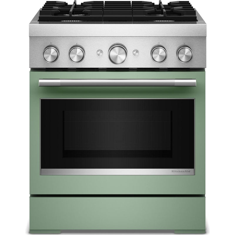  KitchenAid 30-inch Freestanding Commercial-Style Dual-Fuel Range KFDS930SDC IMAGE 1
