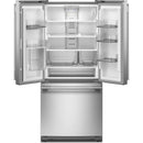 KitchenAid 30-inch, 20 cu. ft. French 3-Door Refrigerator KRFF330SPS IMAGE 2