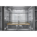  KitchenAid 36-inch, 29.51 cu. ft. Freestanding French 4-Door Refrigerator with Water and Ice Dispensing System KRMF436SBE IMAGE 6