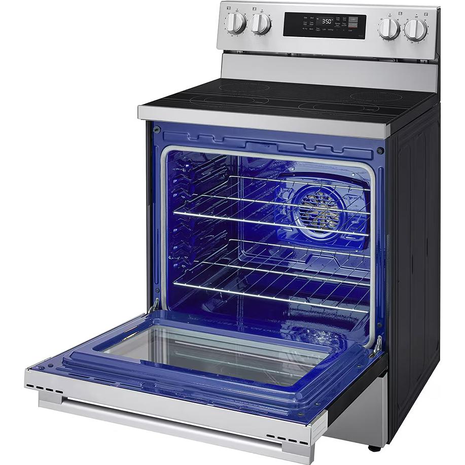  LG 30-inch 6.3 cu ft. Electric Range with Probake Convection and EasyClean® LREN6321YE IMAGE 11