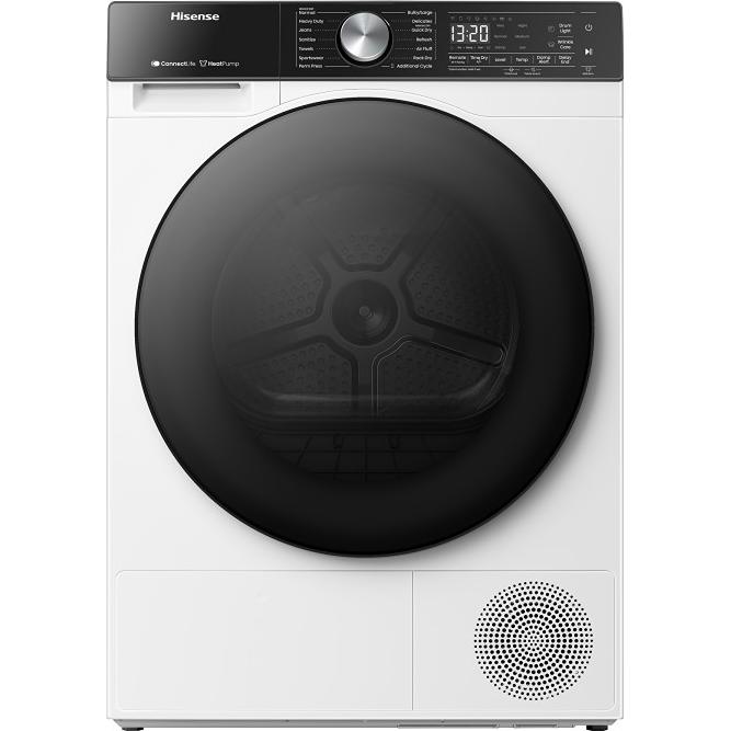 Hisense 4.5 cu. ft. Electric Dryer with Ventless Heat Pump Technology DH5S452BW IMAGE 1
