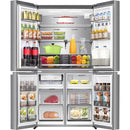  Hisense 36-inch, 22.6 cu. ft. Freestanding French 4-Door Refrigerator with Water and Ice Dispensing System RQ23G4FSEI IMAGE 2