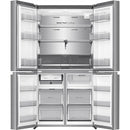  Hisense 36-inch, 22.6 cu. ft. Freestanding French 4-Door Refrigerator with Water and Ice Dispensing System RQ23G4FSEI IMAGE 5