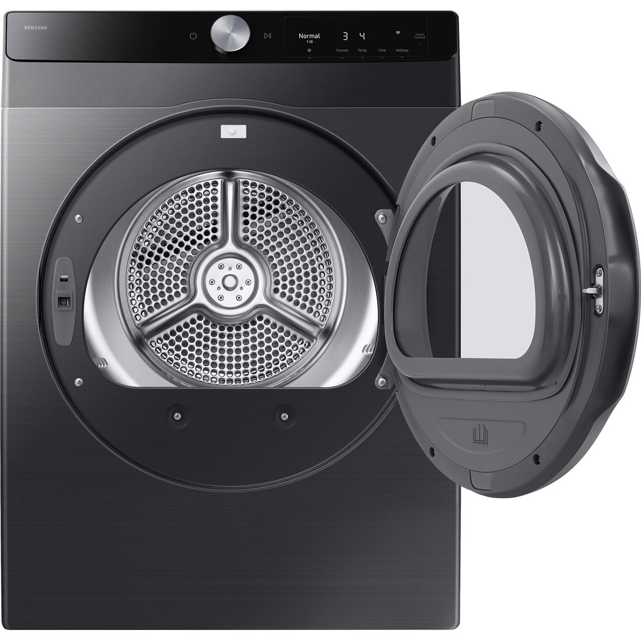  Samsung 4.0 Cu.Ft. 6000 Series Compact Electric Dryer DV25FG60BVBB/AC IMAGE 4
