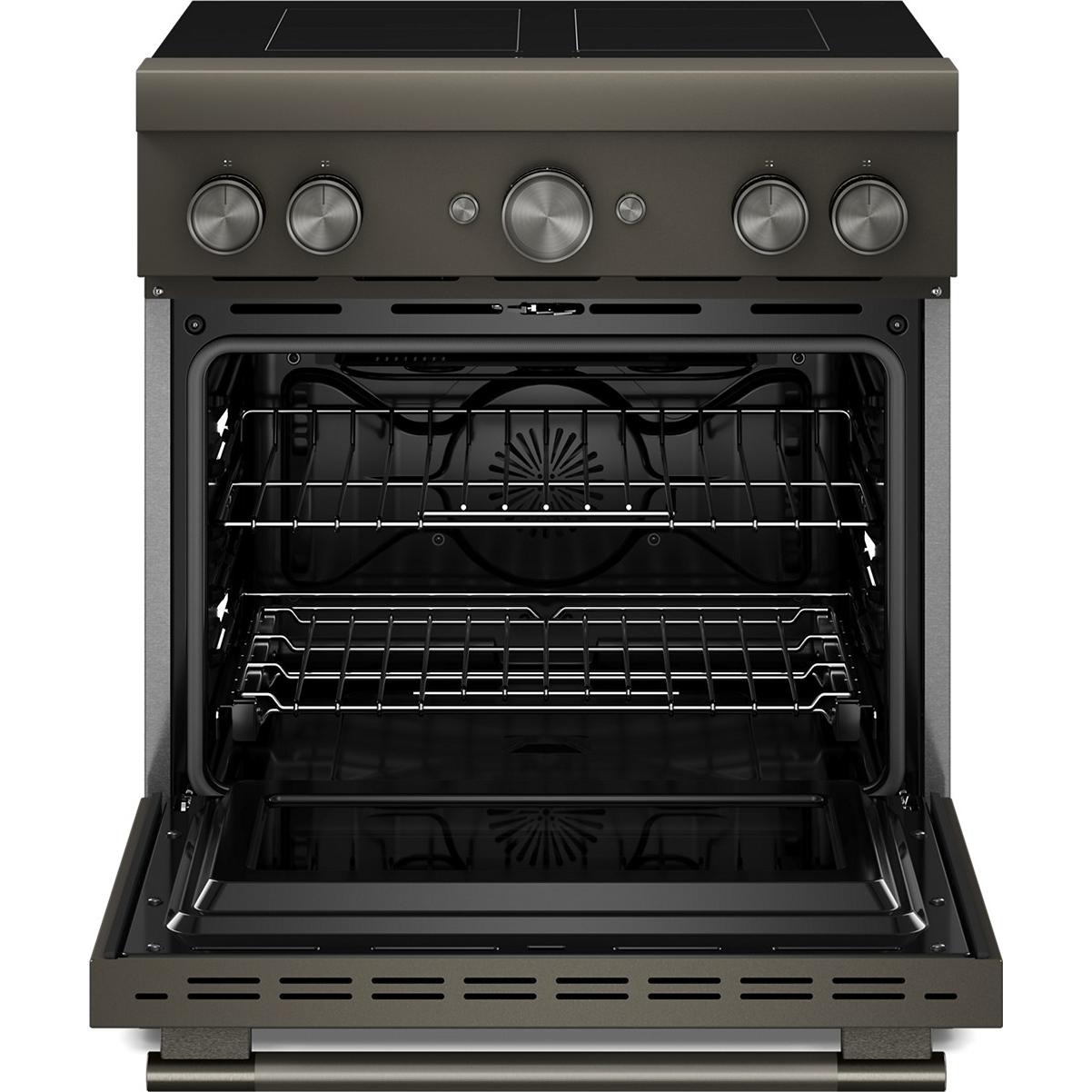  KitchenAid 30-inch Freestanding Induction Range with 4 Elements KFIS930SBE IMAGE 2