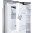  LG 24-inch, 23.7 cu. ft. Counter-Depth MAX™ French 3-Door Refrigerator with Zero Clearance™ LF24Z6330S IMAGE 4