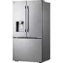  LG 24-inch, 23.7 cu. ft. Counter-Depth MAX™ French 3-Door Refrigerator with Zero Clearance™ LF24Z6330S IMAGE 8