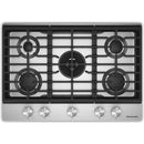  KitchenAid 30-inch Built-in Gas Cooktop with 5 Burners KCGK730SSS IMAGE 1