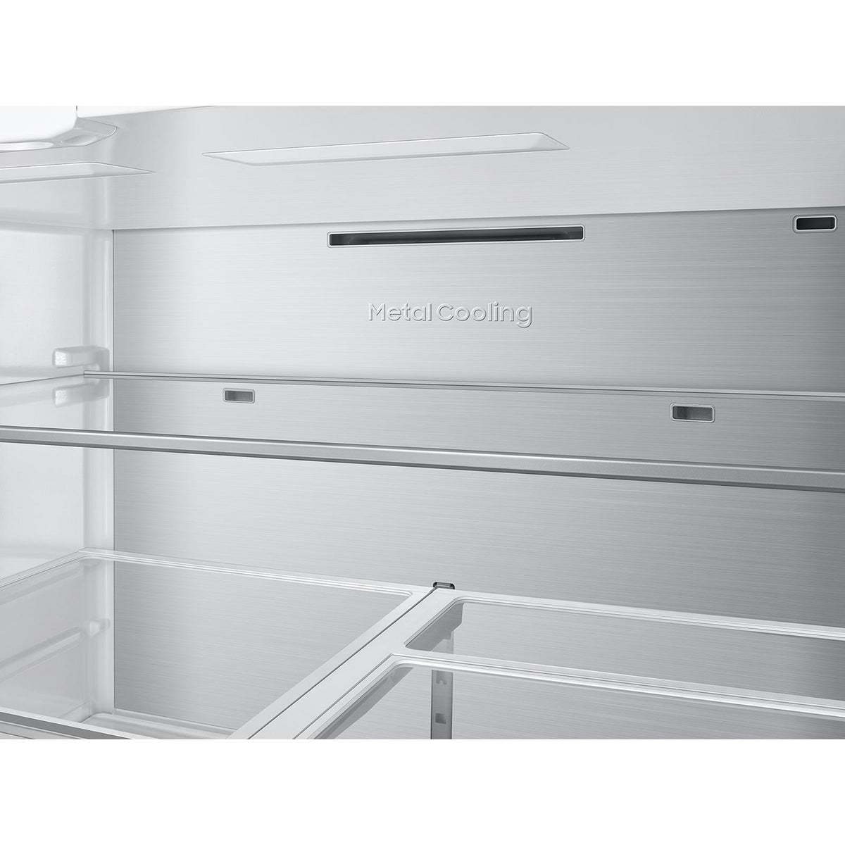  Samsung 36-inch, 23 cu. ft. French 4-Door Refrigerator with AI Family Hub™ RF90F23AECR/AA IMAGE 7