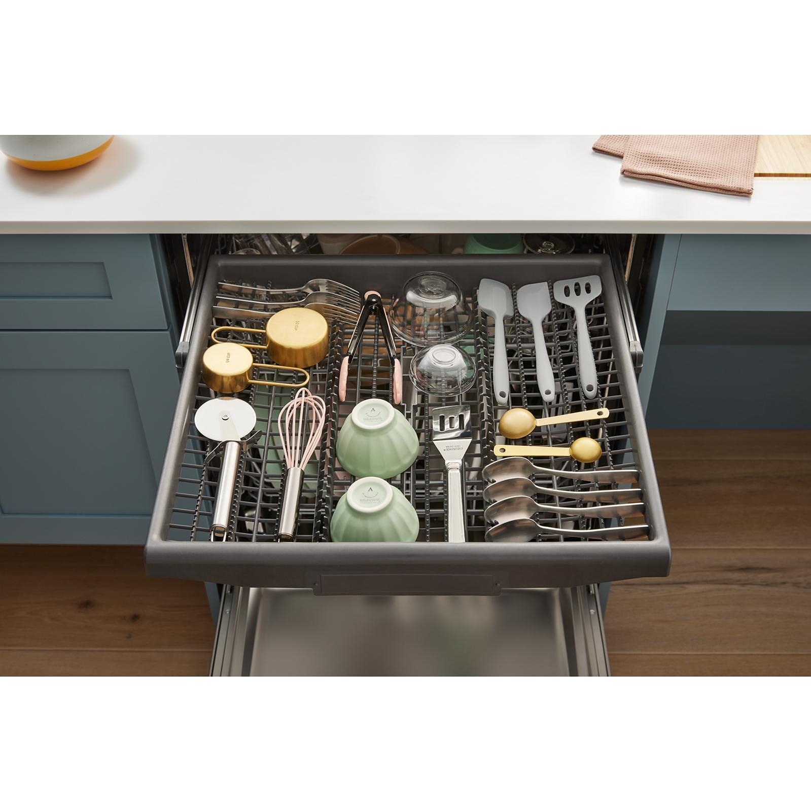  Whirlpool 47 dBA Flush to Cabinet Dishwasher with 3rd Rack WDTF5024SZ IMAGE 4