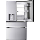  LG 36-inch, 29 cu. ft. French 4-Door Refrigerator with Mirror InstaView® MyColor® and Mini Craft Ice® LF29S9775S IMAGE 3