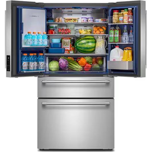  Maytag 28.9 cu. ft. Freestanding French 4-Door Refrigerator with Exterior Water and Ice Dispensing System MRMF5436TZ IMAGE 2