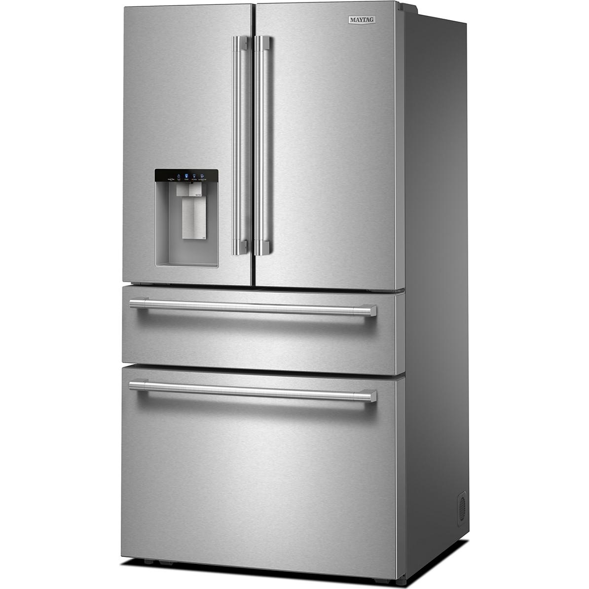  Maytag 28.9 cu. ft. Freestanding French 4-Door Refrigerator with Exterior Water and Ice Dispensing System MRMF5436TZ IMAGE 6