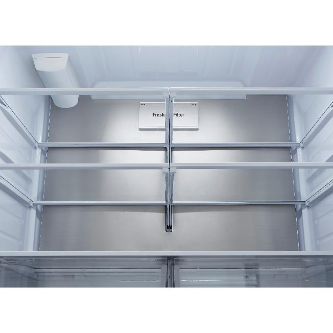  LG 36-inch, 30.7 cu. ft. French 3-Door Refrigerator with Water and Ice Dispensing System LF31WSH63S IMAGE 7