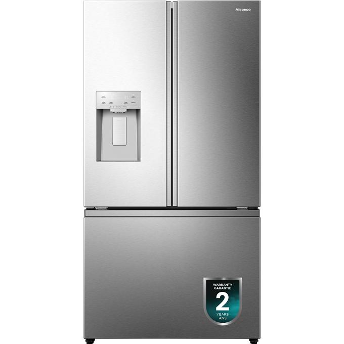  Hisense 36-inch, 30 cu. ft. French Door Refrigerator with Ice & Water Dispenser HRF300P7DSE IMAGE 1
