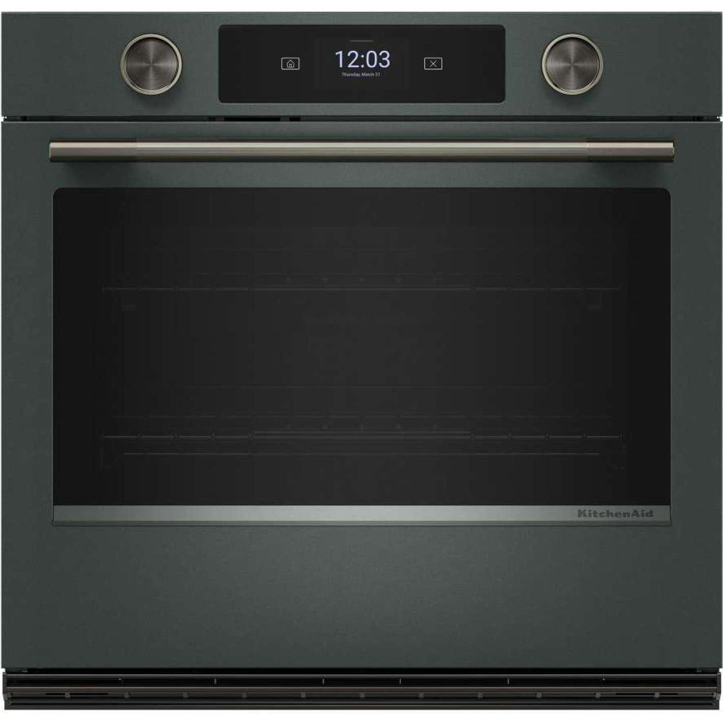  KitchenAid 30-inch Smart Electric Single Wall Oven with Intelligent Cooking Camera KOES930SJP IMAGE 1