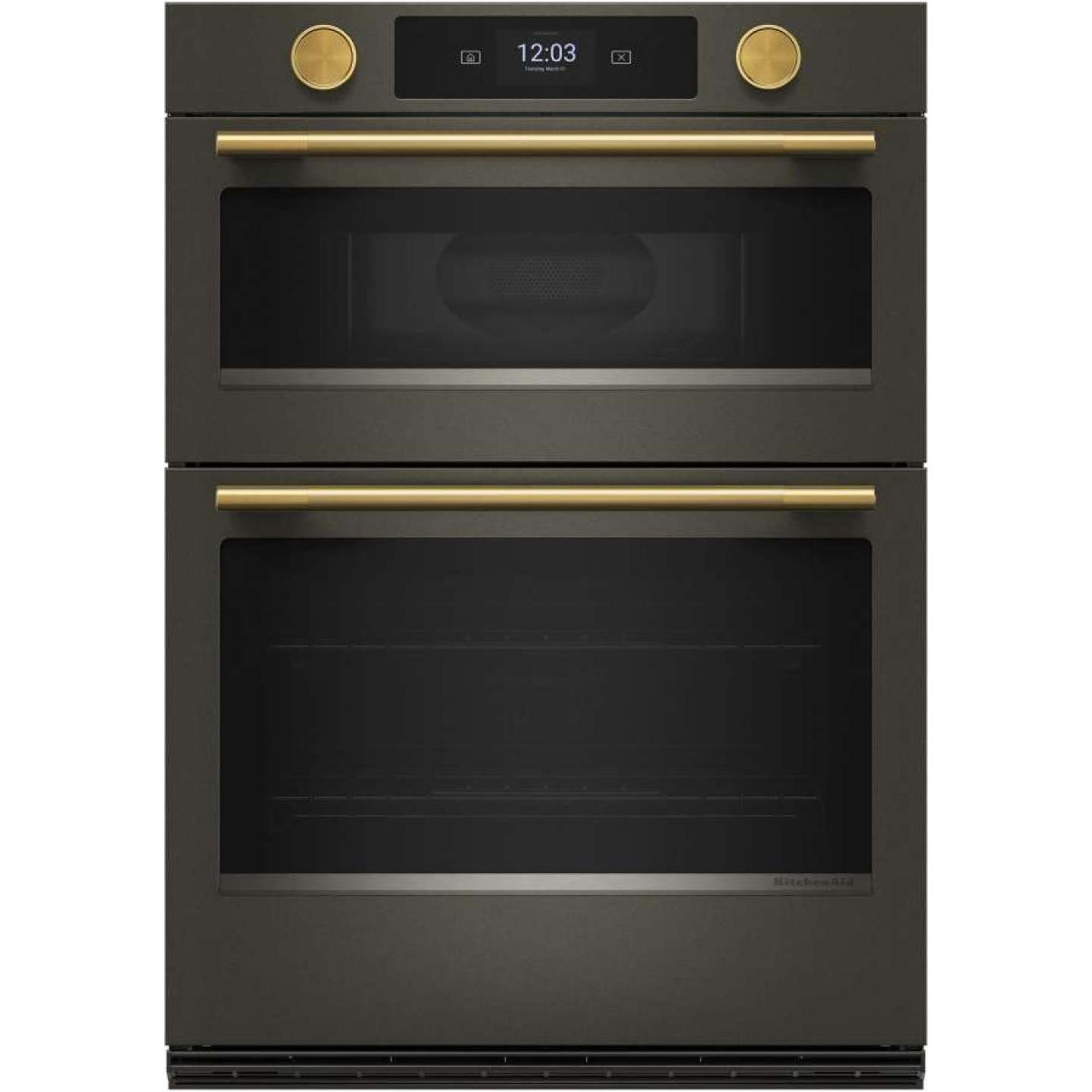  KitchenAid 30-inch Smart Electric Combo Wall Oven with Intelligent Cooking Camera KOEC930SBE IMAGE 9