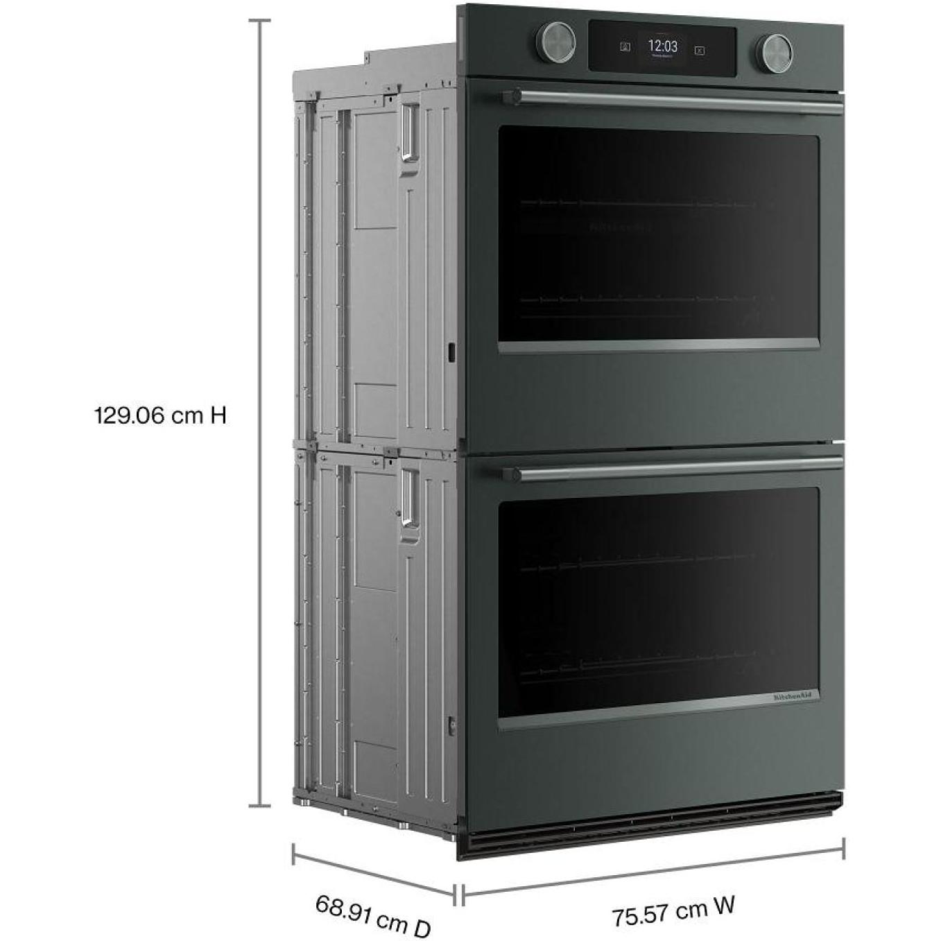  KitchenAid 30-inch Smart Electric Double Wall Oven with Intelligent Cooking Camera KOED930SBE IMAGE 12