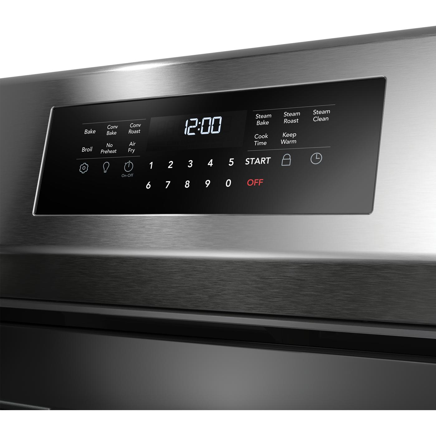  Frigidaire Gallery 30-inch Freestanding Gas Range with Air Fry Technology GCRG3059BF IMAGE 4
