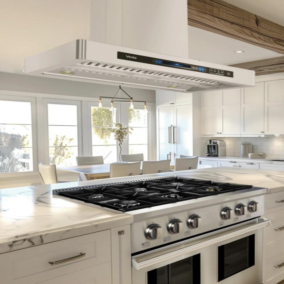  Vesta 36-inch Bucharest Series Island Hood VRH-BUCHAREST-36SS IMAGE 7