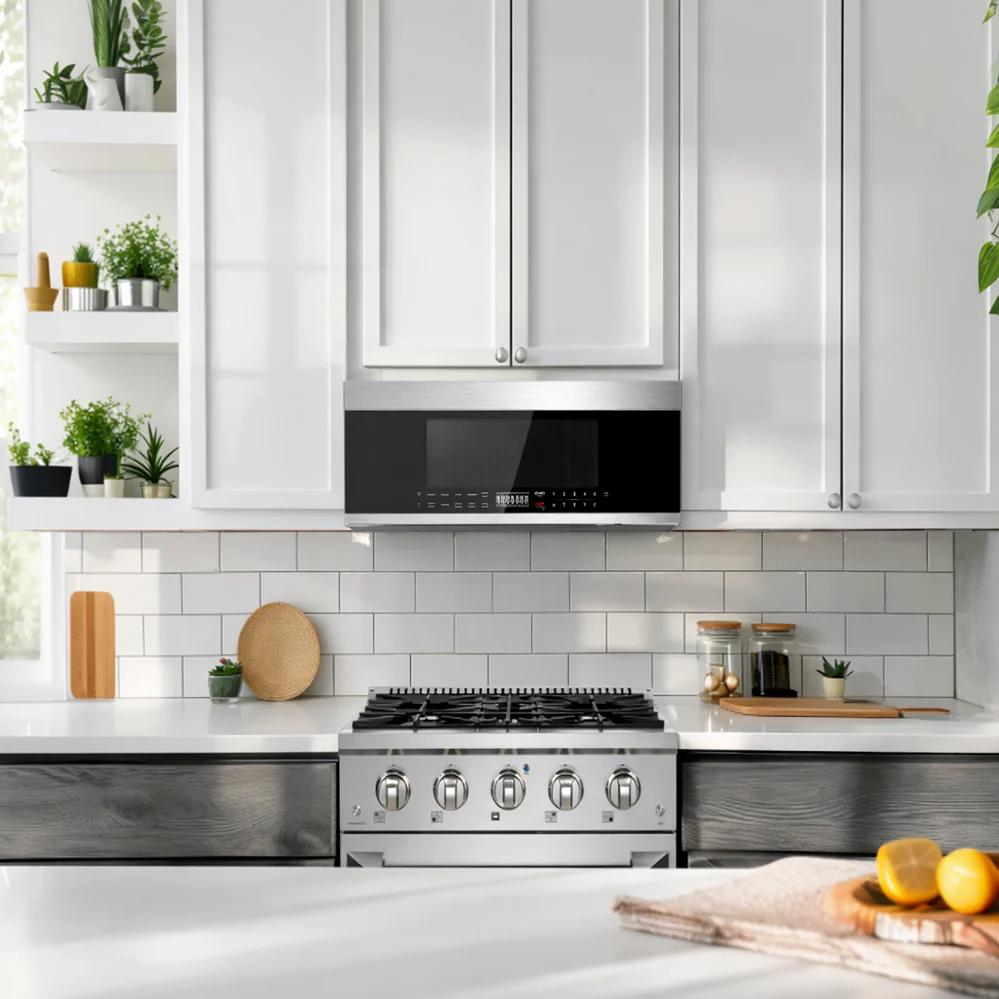  Vesta Memphis 30-inch, 1.2 cu. ft. Over-the-Range Microwave Oven VOR-Memphis-30SS IMAGE 4