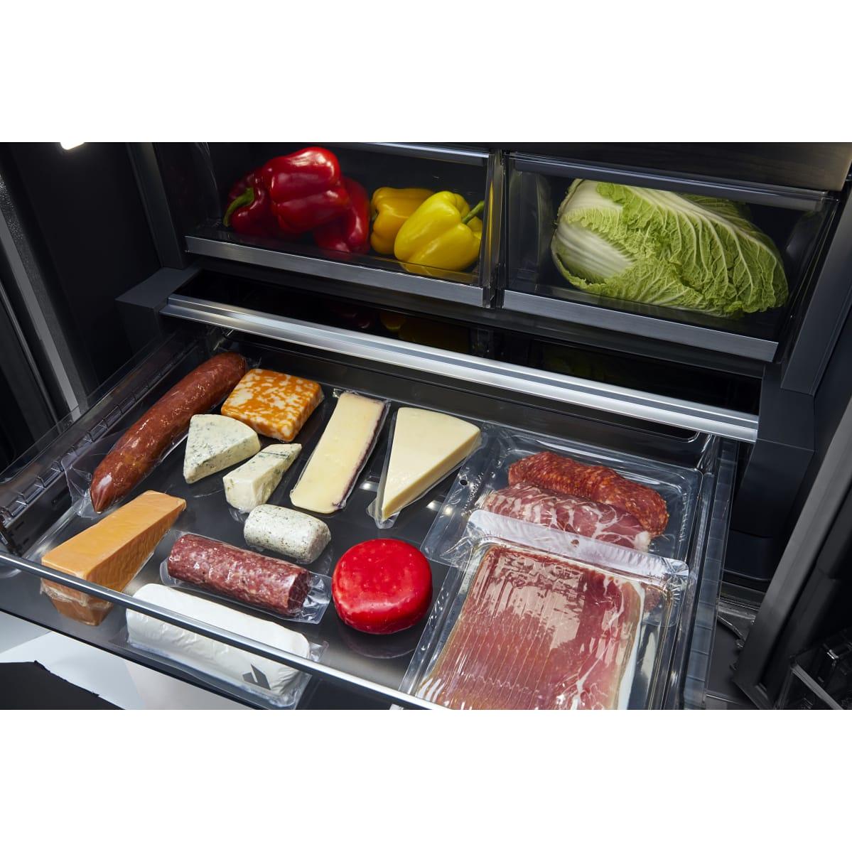  JennAir 36-inch, 24.8 cu. ft. Counter-Depth French 3-Door Refrigerator with Internal Water Dispenser JFFCCI72SL IMAGE 8
