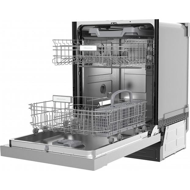  Hisense 24-inch Front Control Dishwasher with 3rd Rack and Pocket Handle HDWH12B3FR8E IMAGE 4
