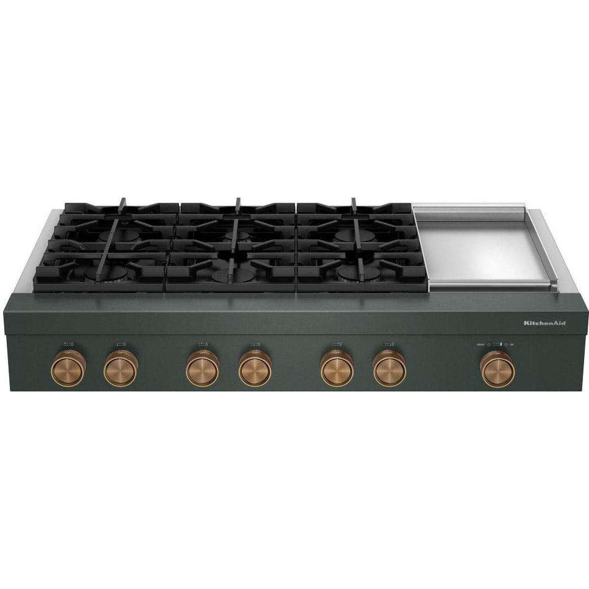  KitchenAid 48-inch Gas Rangetop with Electric Griddle KCGK948TJP IMAGE 11