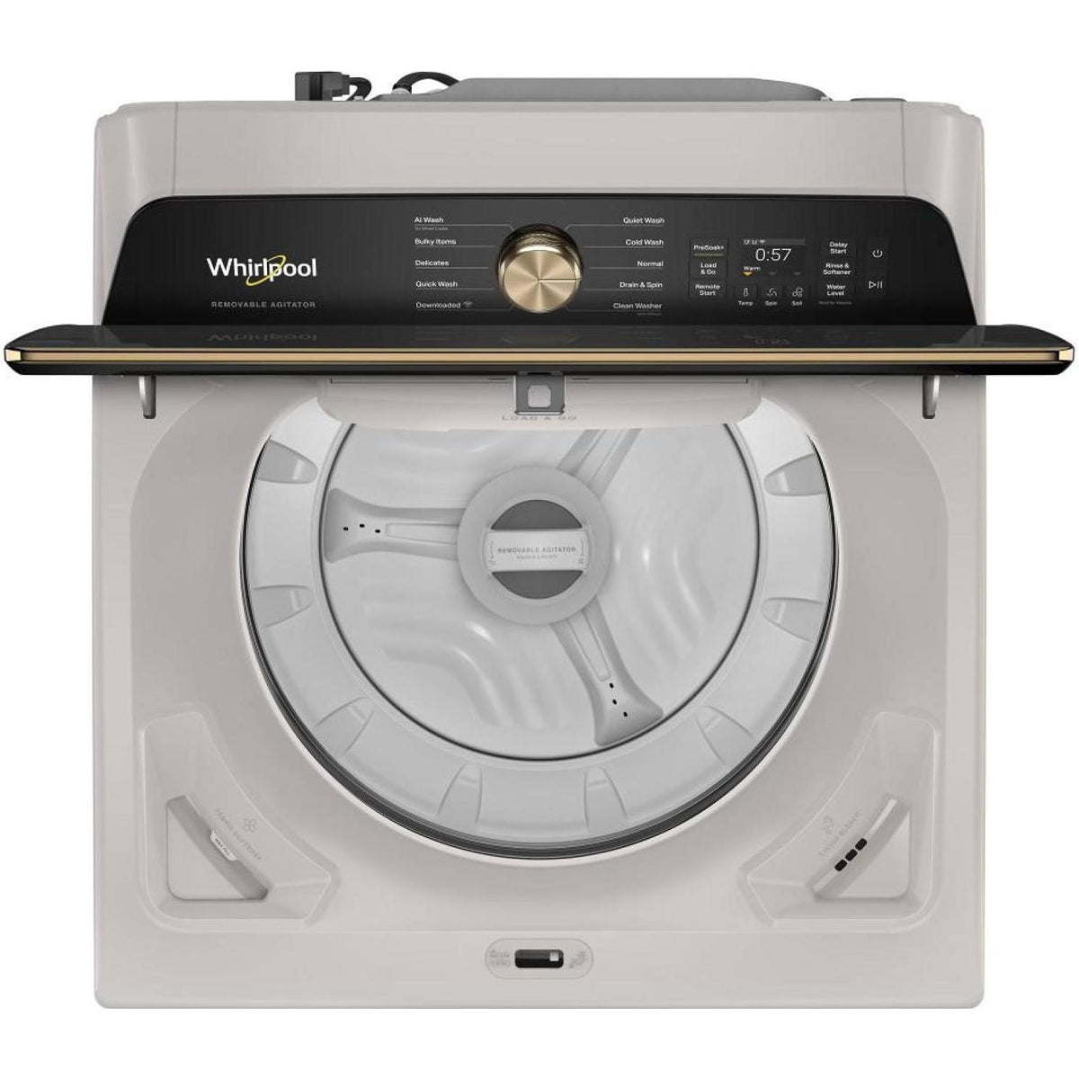  Whirlpool 6.1 cu. ft. Top Loading Washer with Removable Agitator WTW8507TL IMAGE 3