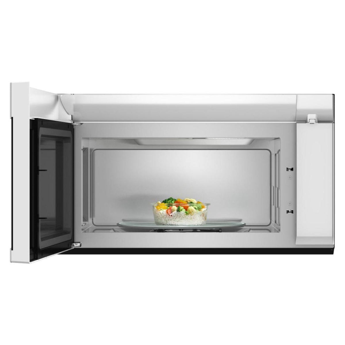 Whirlpool 30-inch, 2.1 cu. ft. Over-The-Range Microwave Oven with Sensor Cooking Technology YWMMS5630TW IMAGE 3