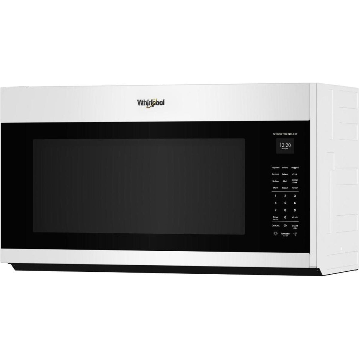  Whirlpool 30-inch, 2.1 cu. ft. Over-The-Range Microwave Oven with Sensor Cooking Technology YWMMS5630TW IMAGE 6
